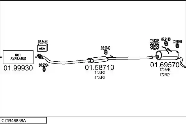 MTS CITR46838A005596