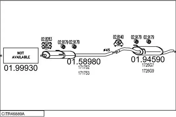 MTS CITR46889A015092