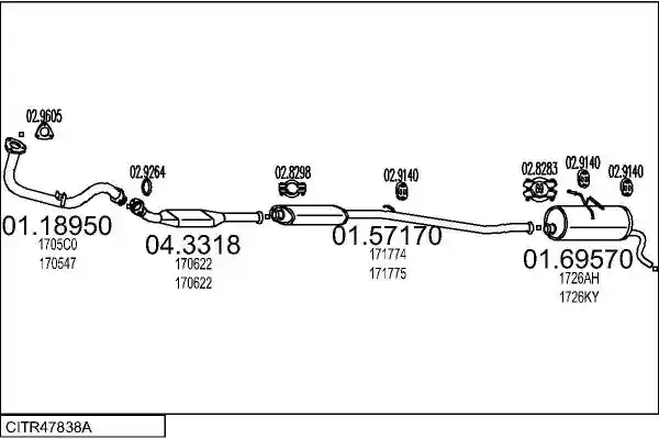 MTS CITR47838A005595