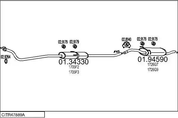 MTS CITR47889A026961