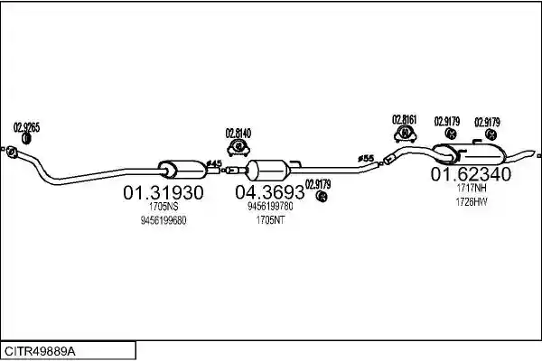 MTS CITR49889A015095