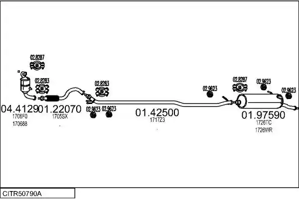 MTS CITR50790A019010
