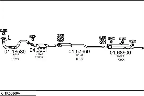 MTS CITR50869A008913