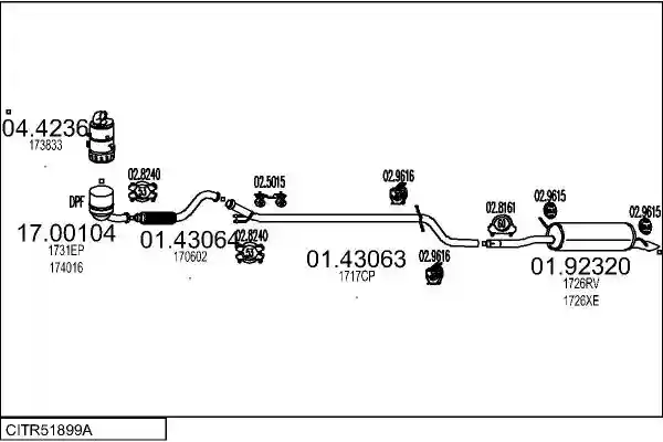 MTS CITR51899A018462