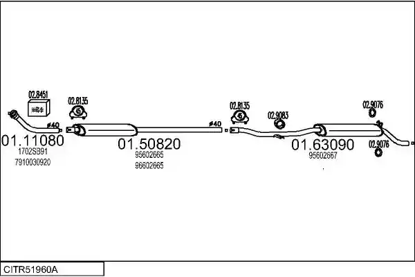 MTS CITR51960A002243