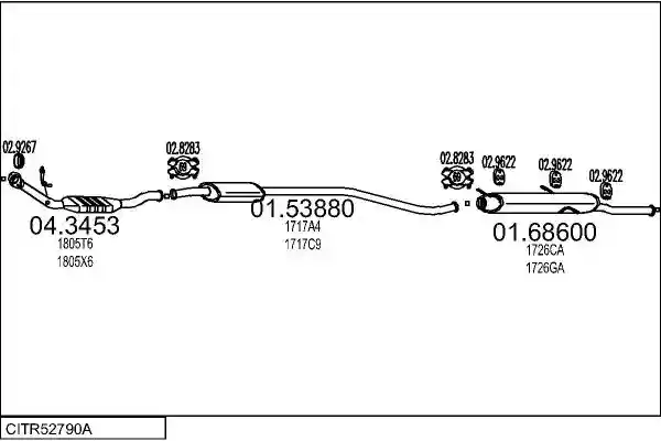 MTS CITR52790A008915