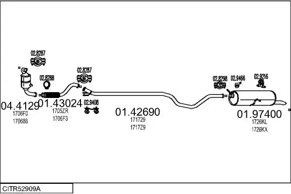 MTS CITR52909A018343