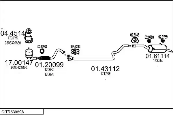 MTS CITR53059A007247