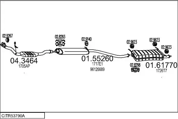 MTS CITR53790A011496