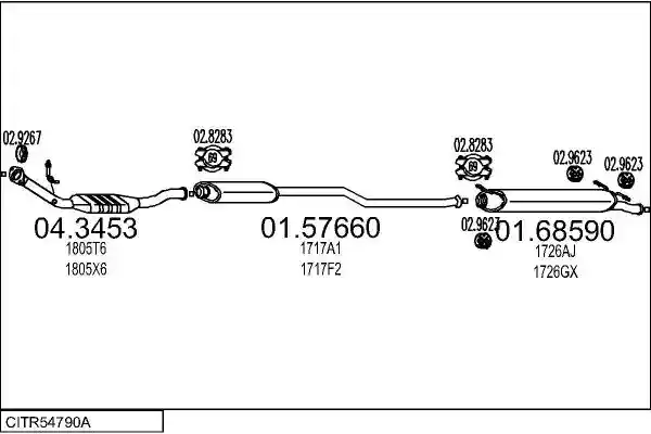 MTS CITR54790A008753