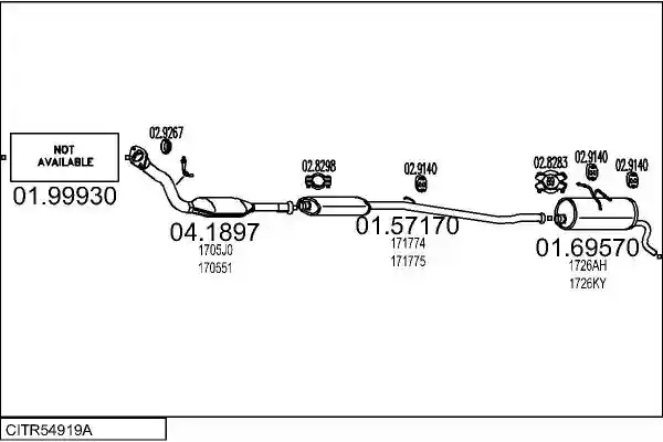 MTS CITR54919A018873