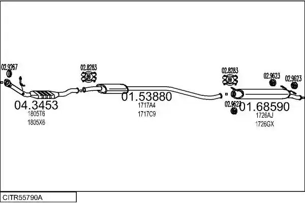 MTS CITR55790A008755