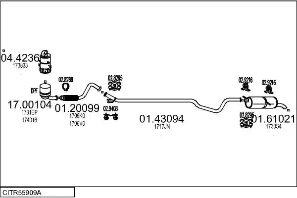 MTS CITR55909A018343