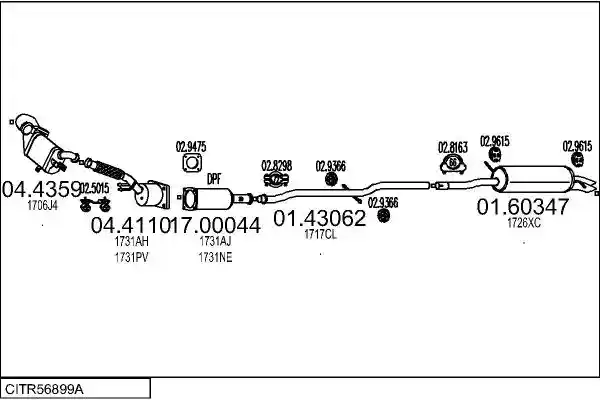 MTS CITR56899A018463