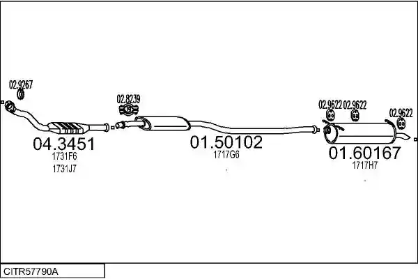 MTS CITR57790A009980