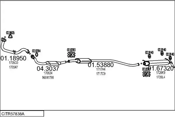 MTS CITR57838A002260
