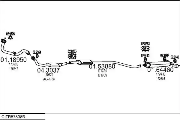 MTS CITR57838B013809