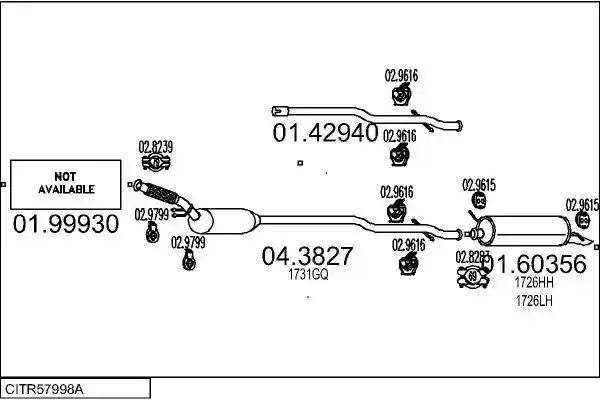 MTS CITR57998A132708