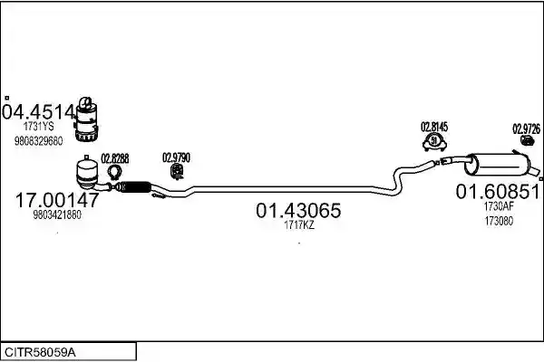 MTS CITR58059A033783