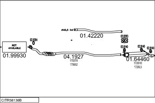MTS CITR58138B121688