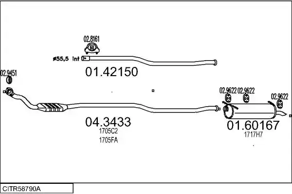 MTS CITR58790A013187
