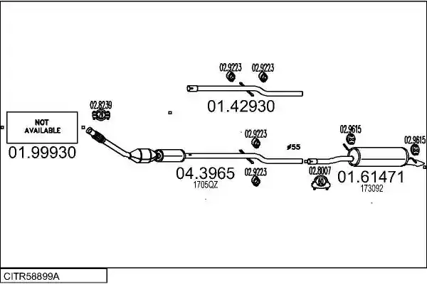 MTS CITR58899A016245
