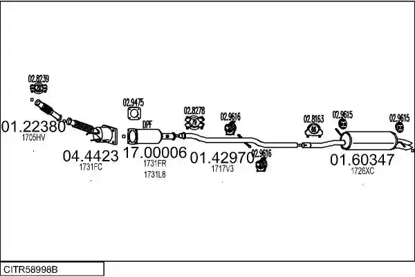MTS CITR58998B132713