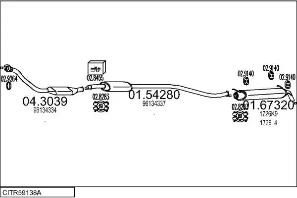 MTS CITR59138A121688