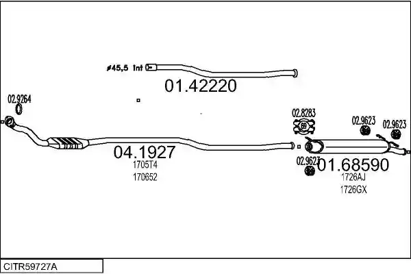 MTS CITR59727A127403