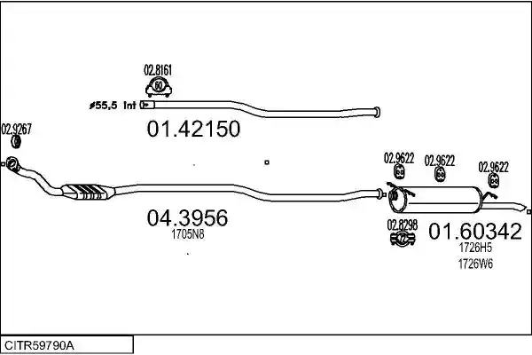 MTS CITR59790A008356