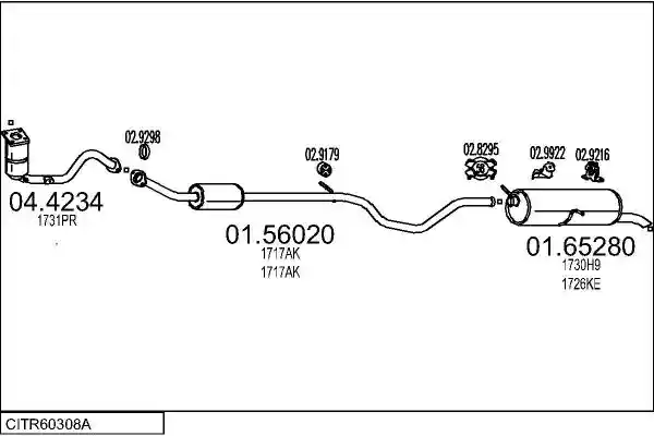 MTS CITR60308A032800