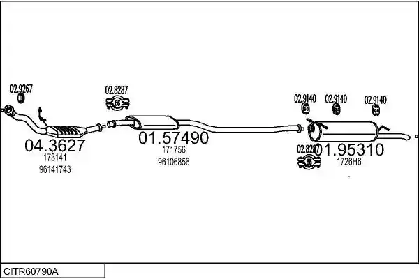 MTS CITR60790A005147