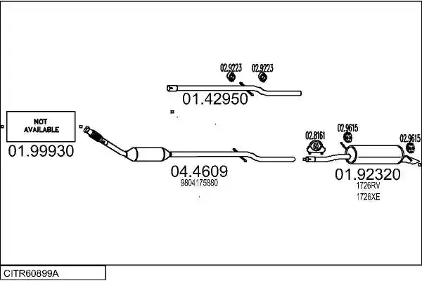 MTS CITR60899A023441