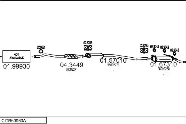 MTS CITR60960A006022