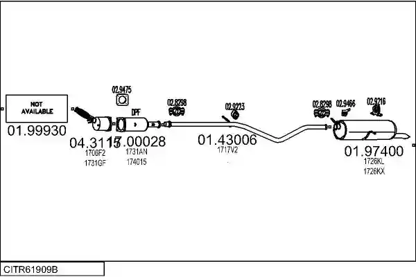 MTS CITR61909B018345
