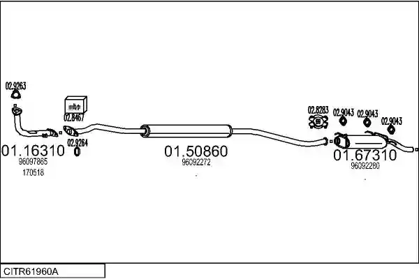 MTS CITR61960A006022
