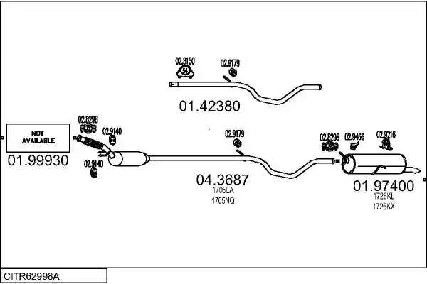 MTS CITR62998A117014