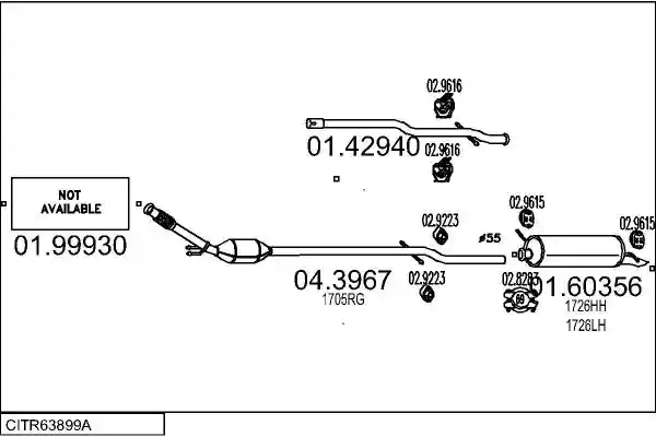 MTS CITR63899A023441