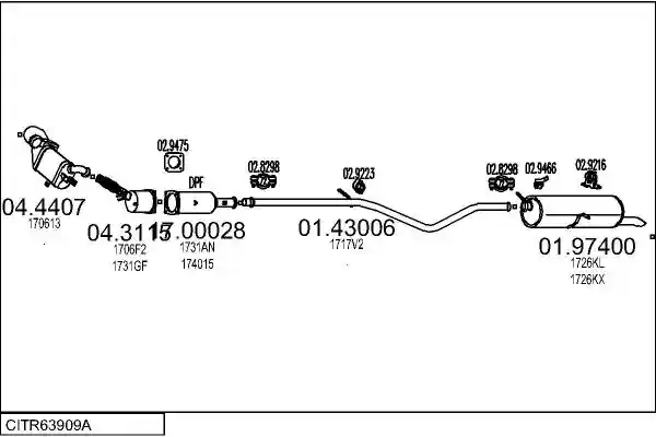 MTS CITR63909A018345