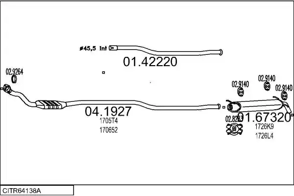 MTS CITR64138A132678