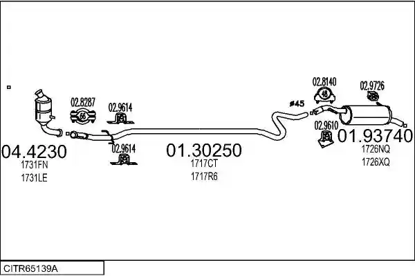 MTS CITR65139A023829