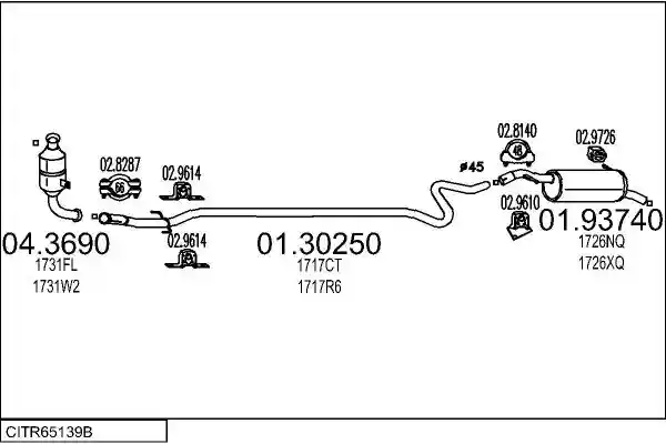 MTS CITR65139B023829