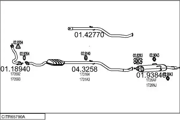 MTS CITR65790A005551