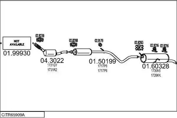 MTS CITR65909A018341