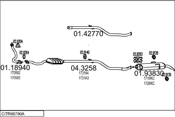 MTS CITR66790A005551