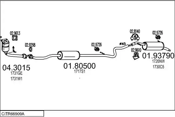 MTS CITR66909A017276