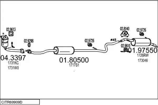 MTS CITR69909D016335