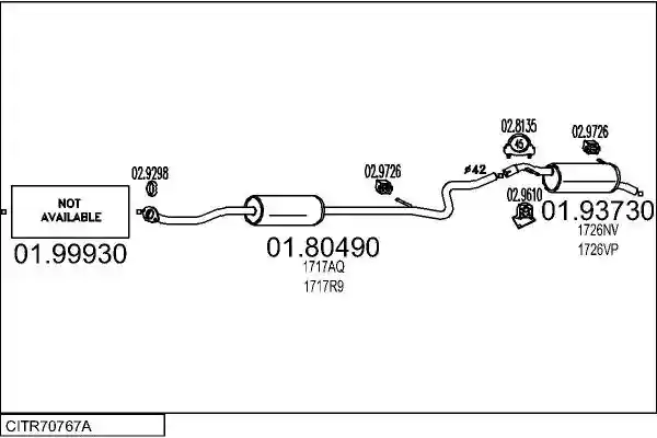 MTS CITR70767A132585
