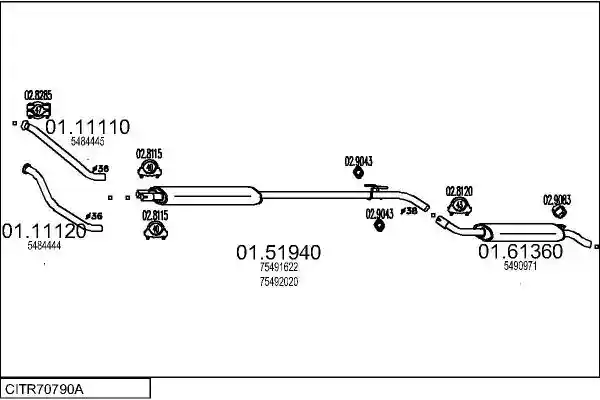 MTS CITR70790A002145