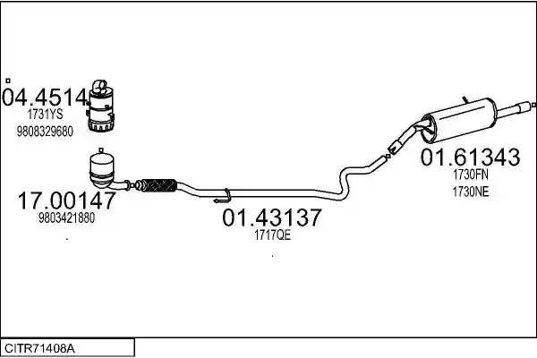 MTS CITR71408A032031